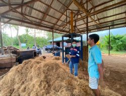 Kerjasama PT Antam Dan Lembaga Varamau Berhasil Produksi Serabut Kelapa Bernilai Ekonomis