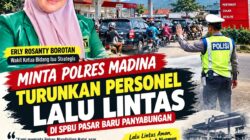 Erli Rosanty Borotan Minta Polres Madina Menambah Personel Lalu Lintas di SPBU Pasar Baru Panyabungan